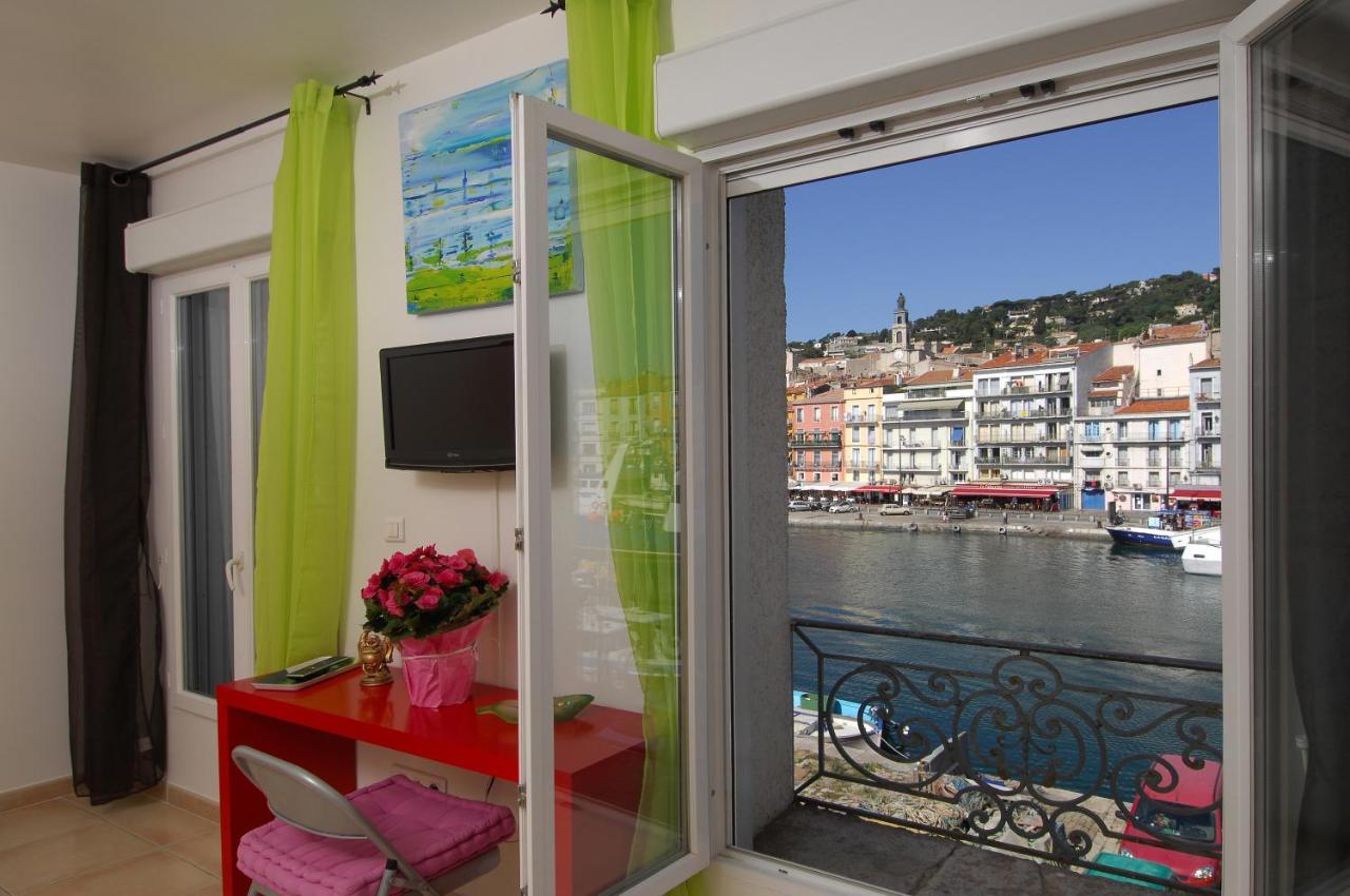 Studio 2Eme Etage Vue Sur Quai Et Mont Saint Clair Sete Exterior photo